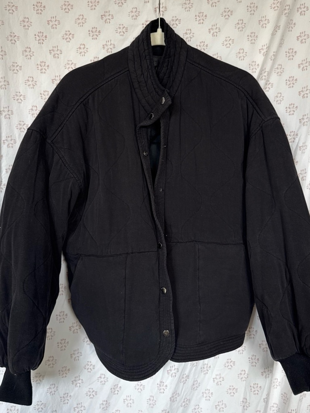 Black Quilted Jacket